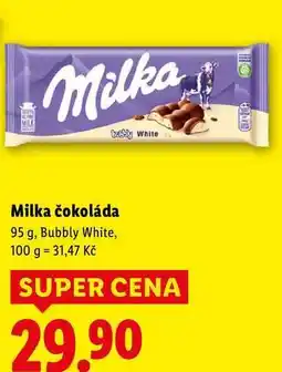 Lidl Milka čokoláda, 95 g nabídka