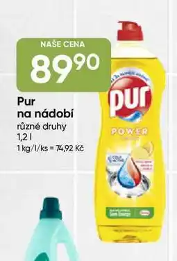 Hruška Pur na nádobí různé druhy 1,2l nabídka