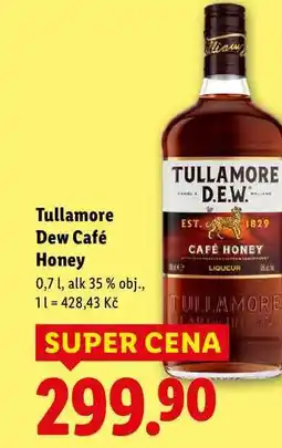 Lidl Tullamore Dew Café Honey, 0,7 l nabídka