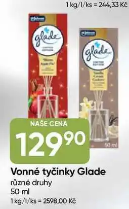 Hruška Glade Vonné tyčinky různé druhy 50 ml nabídka
