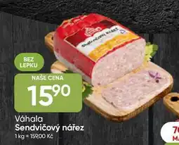 Hruška Váhala Sendvičový nářez 100g nabídka