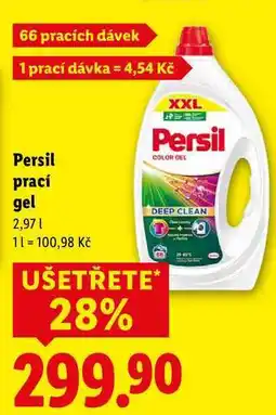 Lidl Persil prací gel, 66 PD nabídka