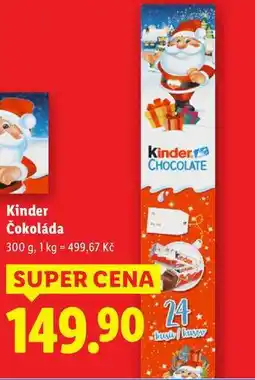Lidl Kinder Čokoláda, 300 g nabídka