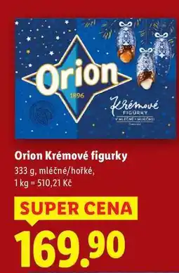 Lidl Orion Krémové figurky, 333 g nabídka