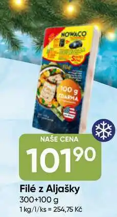 Hruška NOWACO Filé z Aljašky 300+100 g nabídka