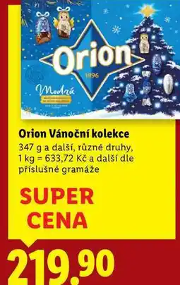 Lidl Orion Vánoční kolekce, 347 g a další nabídka