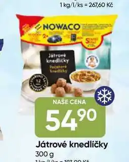 Hruška NOWACO Játrové knedlíčky 300 g nabídka