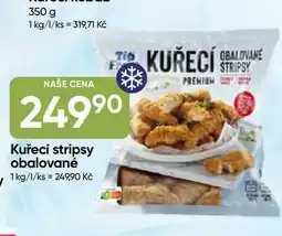 Hruška Kuřecí stripsy obalované 1 kg nabídka