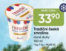 Hruška Prima Tradiční česká zmrzlina různé druhy 350 ml nabídka