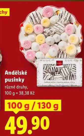 Lidl Andělské pusinky, 100 g/130 g nabídka