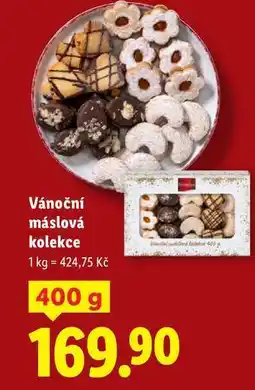 Lidl Vánoční máslová kolekce, 400 g nabídka