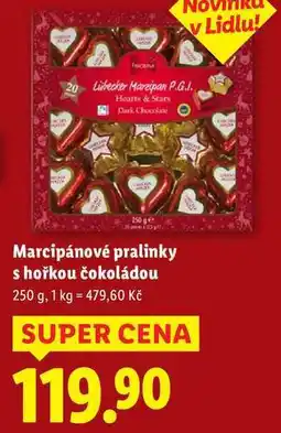 Lidl Marcipánové pralinky s hořkou čokoládou, 250 g nabídka