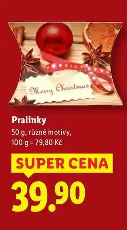 Lidl Pralinky, 50 g nabídka