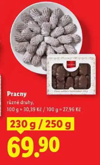 Lidl Pracny, 230 g/250 g nabídka