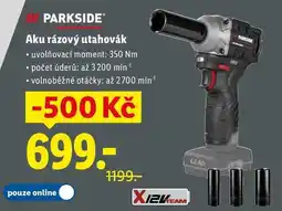 Lidl Aku rázový utahovák nabídka