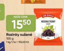 Hruška Dr. Ensa Rozinky sušené 100 g nabídka