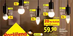 Lidl Livarno LED žárovka nabídka