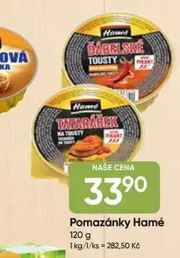 Hruška Hamé pomazánky 120g nabídka