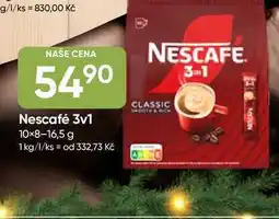 Hruška Nescafé 3v1 10×8-16,5 g nabídka