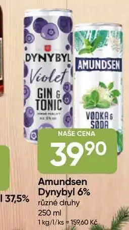 Hruška Amundsen Dynybyl 6% různé druhy 250 ml nabídka