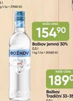 Hruška Božkov jemná 30% 0,5l nabídka
