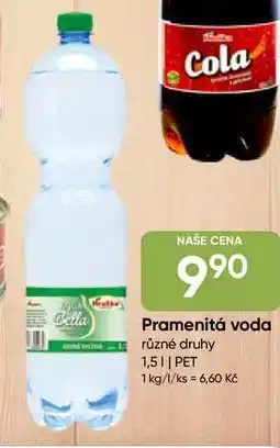 Hruška Hruška Pramenitá voda 1,5l PET nabídka