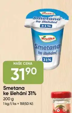 Hruška Hruška Smetana ke šlehání 31% 200 g nabídka