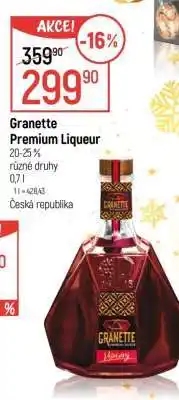 Globus Granette Premium Liqueur nabídka