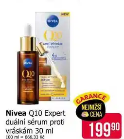 Teta Nivea Q10 Expert duální sérum proti vráskám 30 ml nabídka