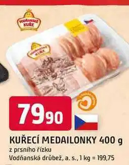 Trefa KUŘECÍ MEDAILONKY 400 g z prsního řízku nabídka