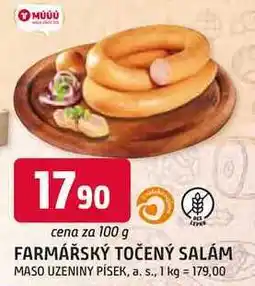 Trefa FARMÁŘSKÝ TOČENÝ SALÁM 100g nabídka