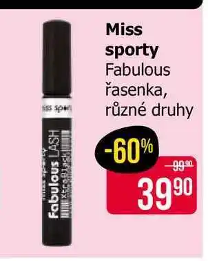 Teta Miss sporty Fabulous řasenka, různé druhy nabídka