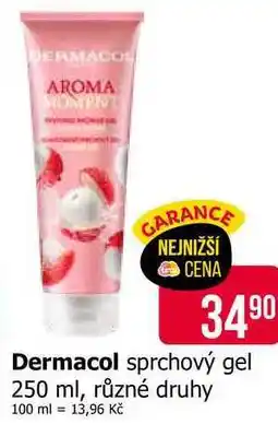 Teta Dermacol sprchový gel 250 ml, různé druhy nabídka