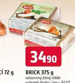 Trefa BRICK 375 g celozrnný žitný chléb nabídka
