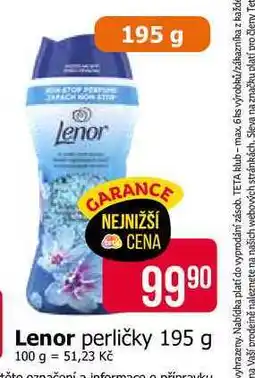 Teta Lenor perličky 195 g nabídka