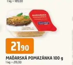 Trefa MAĎARSKÁ POMAZÁNKA 100 g nabídka