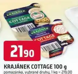 Trefa KRAJÁNEK COTTAGE 100 g pomazánka nabídka