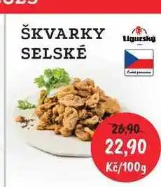 RABBIT řeznictví ŠKVARKY SELSKÉ 100g nabídka