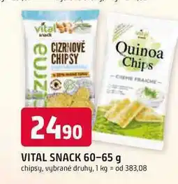 Trefa VITAL SNACK 60-65 g chipsy nabídka