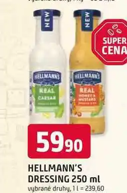 Trefa HELLMANN'S DRESSING 250 ml nabídka