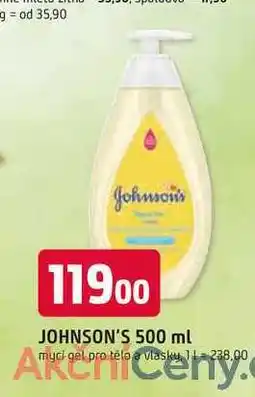 Trefa JOHNSON'S 500 ml myci gel pro tělo a vlasky nabídka