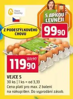 Terno Vejce S 30 ks nabídka