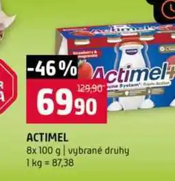 Terno Actimel 8x 100 g vybrané druhy nabídka
