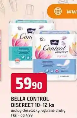 Trefa DISCREET 10-12 ks urologické vložky, vybrané druhy nabídka