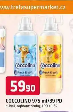 Trefa COCCOLINO 975 ml/39 PD aviváž, vybrané druhy nabídka
