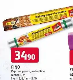 Trefa FINO Papír na pečení, archy 16 ks nabídka