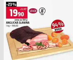 Terno Anglická slanina 100g nabídka