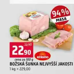 Terno Božská šunka nejvyšší jakosti 100g nabídka