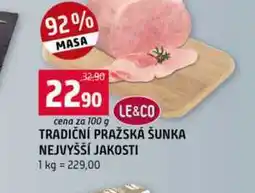 Terno Tradiční pražská šunka nejvyšší jakosti 100g nabídka