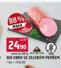 Terno Rio Ebro se zeleným pepřem 100g nabídka